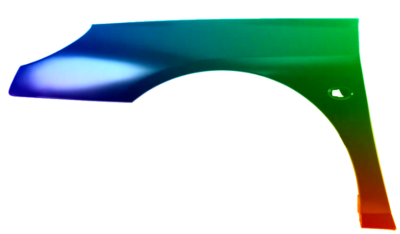 Kotflügel Links Peugeot 407 2004-2010 Lackiert In Wunschfarbe