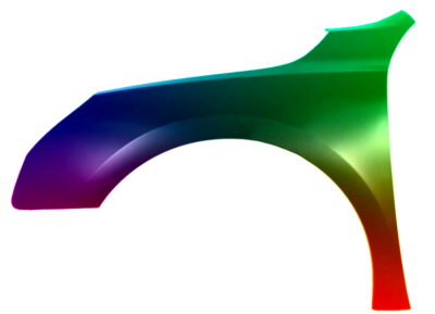 Kotflügel Links Peugeot 508 2014-2018 Lackiert In Wunschfarbe