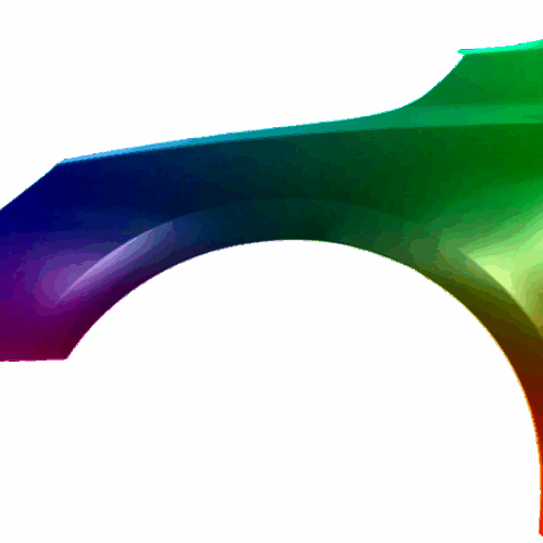 Kotflügel Links Peugeot 508 2014-2018 Lackiert In Wunschfarbe