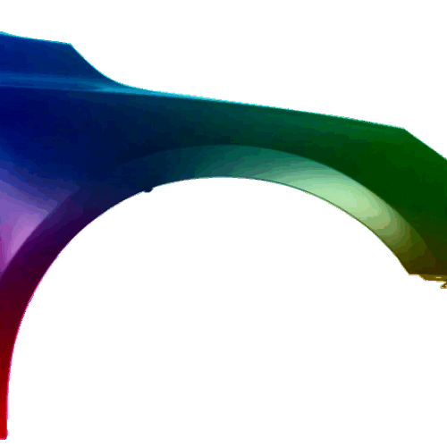 Kotflügel Rechts Peugeot 508 2014-2018 Lackiert In Wunschfarbe