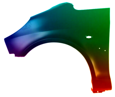 Kotflügel Links Peugeot 1007 (K) 2005-2009 Lackiert In Wunschfarbe