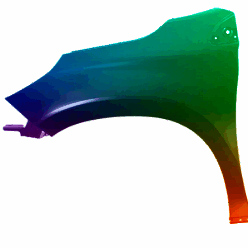 Kotflügel Links Peugeot 2008 2013-2019 Lackiert In Wunschfarbe