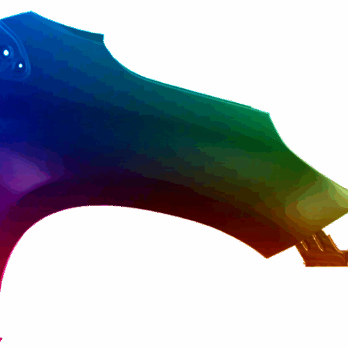 Kotflügel Rechts Peugeot 2008 2013-2019 Lackiert In Wunschfarbe