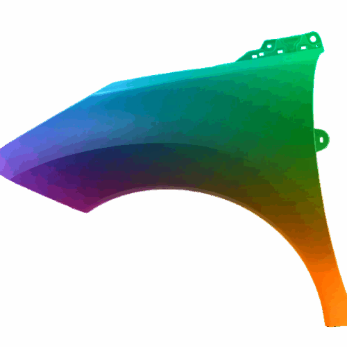 Kotflügel Links Peugeot 3008 2009-2013 Lackiert In Wunschfarbe
