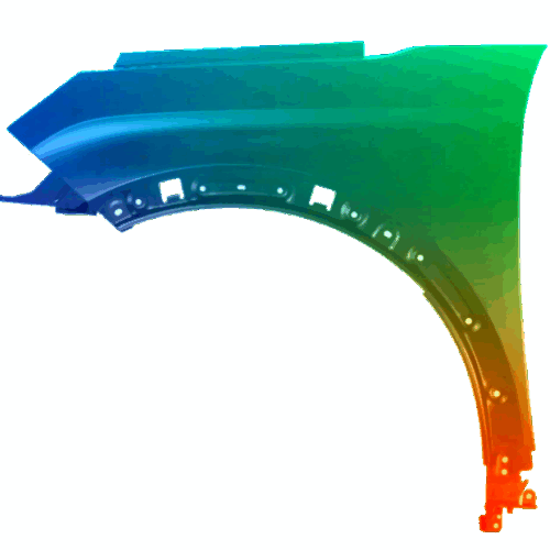 Kotflügel Links Peugeot 3008 2016-2020 Lackiert In Wunschfarbe