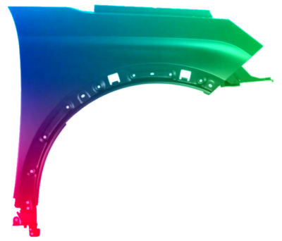 Kotflügel Rechts Peugeot 3008 2016-2020 Lackiert In Wunschfarbe