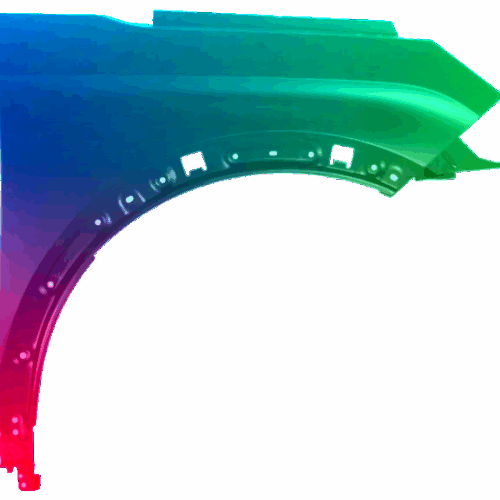 Kotflügel Rechts Peugeot 3008 2016-2020 Lackiert In Wunschfarbe