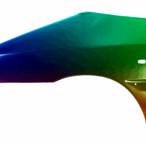 Kotflügel Links Peugeot Expert (222/223/224) 2004-2007 Lackiert In Wunschfarbe