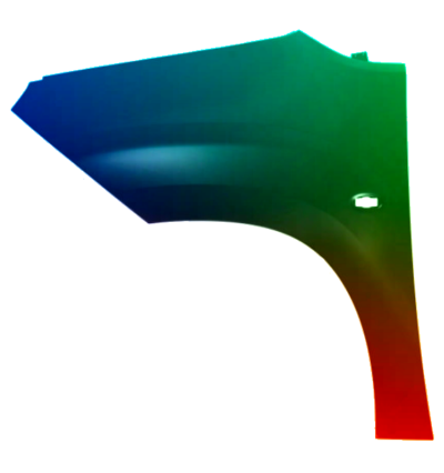 Kotflügel Links Peugeot Partner/Rifter Ab 2018 Lackiert In Wunschfarbe