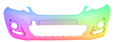 Für Peugeot 108 Ab 2012 Stoßstange Vorne lackiert in Wunschfarbe