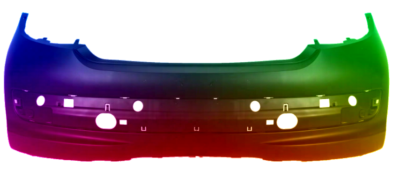 Für Peugeot 207 (W_) 2006-2013 Stoßstange Hinten Lackiert In Wunschfarbe