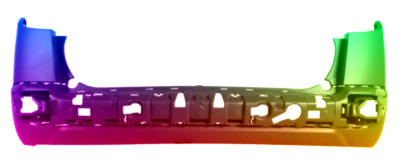 Für Peugeot 207 (W_) 2006-2013 Stoßstange Hinten Lackiert In Wunschfarbe