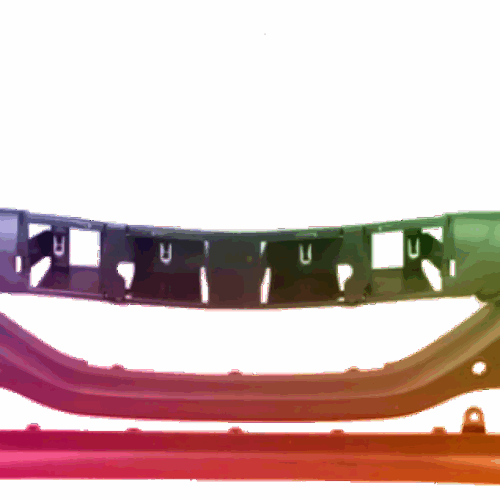 Für Peugeot 208 2012-2019 PDC Stoßstange Vorne lackiert in Wunschfarbe