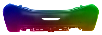 Für Peugeot 208 2012-2019 Stoßstange Hinten Lackiert In Wunschfarbe