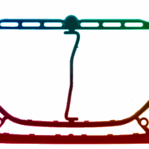 Für Peugeot 208 Ab 2019 PDC Stoßstange Vorne lackiert in Wunschfarbe