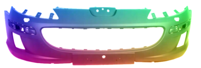 Für Peugeot 407 2004-2010 SR Stoßstange Vorne lackiert in Wunschfarbe