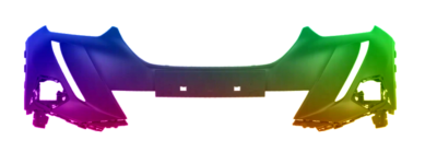 Für Peugeot 2008 Ab 2019 Stoßstange Vorne lackiert in Wunschfarbe