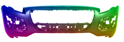 Für Peugeot 3008 2013-2016 Stoßstange Vorne lackiert in Wunschfarbe