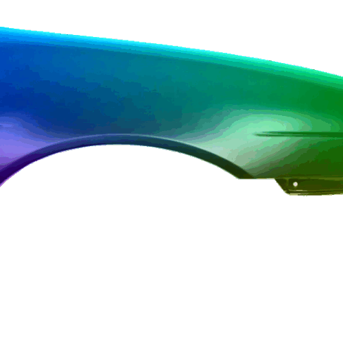 Kotflügel Rechts Nissan Almera (N15) 1995-2000 Lackiert In Wunschfarbe