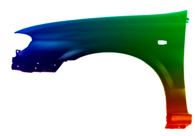 Kotflügel Links Nissan Almera (N16) 2000-2002 Lackiert In Wunschfarbe