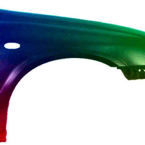 Kotflügel Rechts Nissan Almera (N16) 2003-2007 Lackiert In Wunschfarbe