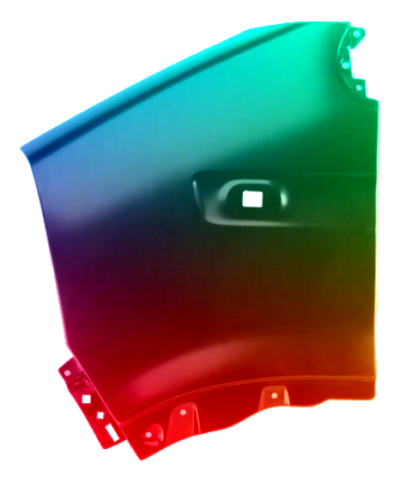 Kotflügel Links Nissan Interstar (X70) 2004-2007 Lackiert In Wunschfarbe