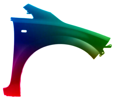 Kotflügel Rechts Nissan Leaf 2010-2018 Lackiert In Wunschfarbe