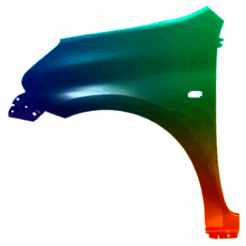Kotflügel Links Nissan Micra (K13) 2013-2017 Lackiert In Wunschfarbe