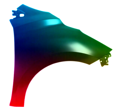Kotflügel Rechts Nissan Micra (K14) Ab 2017 Lackiert In Wunschfarbe