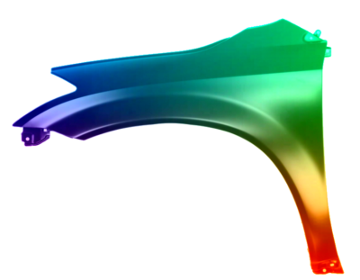 Kotflügel Links Nissan Murano (Z50) 2003-2007 Lackiert In Wunschfarbe