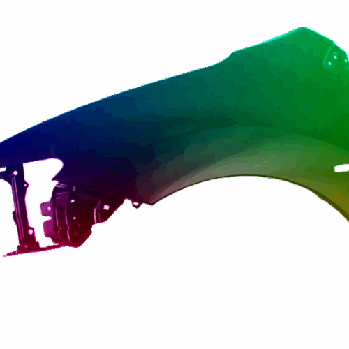 Kotflügel Links Nissan Murano (Z51) Ab 2007 Lackiert In Wunschfarbe