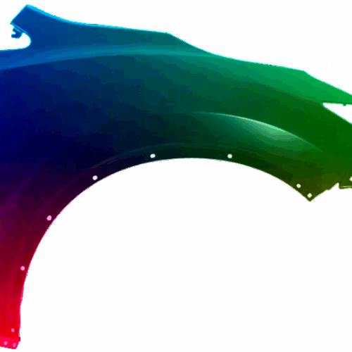 Kotflügel Rechts Nissan Murano (Z52) Ab 2014 Lackiert In Wunschfarbe