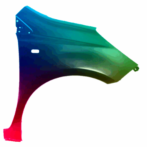 Kotflügel Rechts Nissan Note (E11) 2006-2009 Lackiert In Wunschfarbe