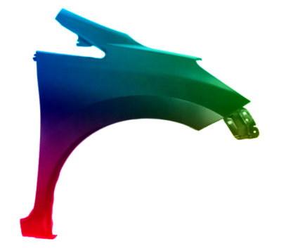 Kotflügel Rechts Nissan Note (E12) Ab 2013 Lackiert In Wunschfarbe