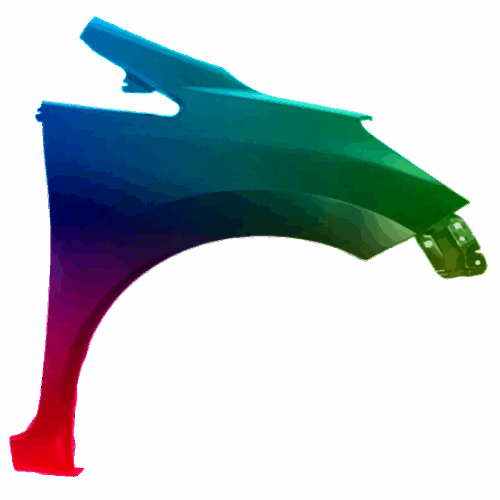 Kotflügel Rechts Nissan Note (E12) Ab 2013 Lackiert In Wunschfarbe