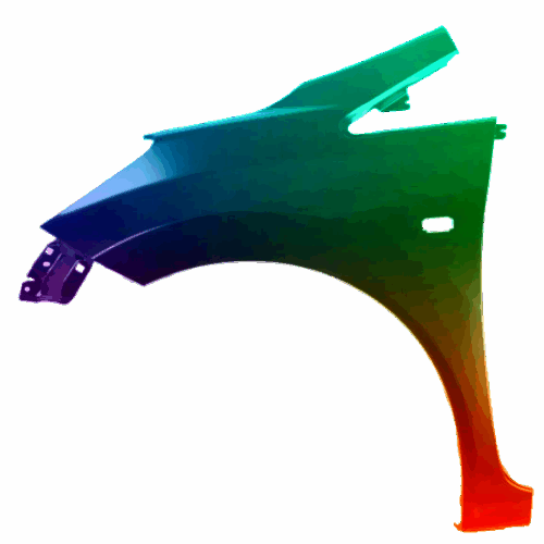 Kotflügel Links Nissan Note (E12) Ab 2013 Lackiert In Wunschfarbe
