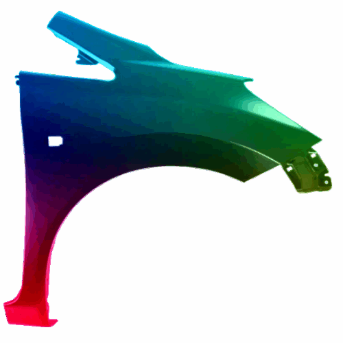 Kotflügel Rechts Nissan Note (E12) Ab 2013 Lackiert In Wunschfarbe
