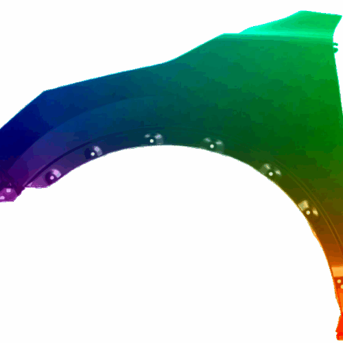 Kotflügel Links Nissan Qashqai/Rogue Sport (J11) Ab 2017 Lackiert In Wunschfarbe
