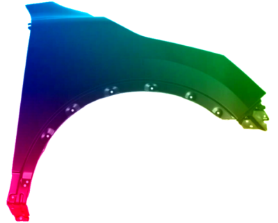 Kotflügel Rechts Nissan Qashqai/Rogue Sport (J11) Ab 2017 Lackiert In Wunschfarbe