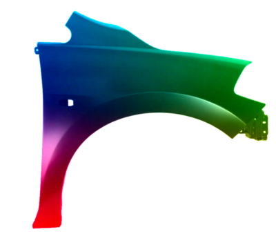 Kotflügel Rechts Nissan Tiida (C11X/SC11X) Ab 2007 Lackiert In Wunschfarbe
