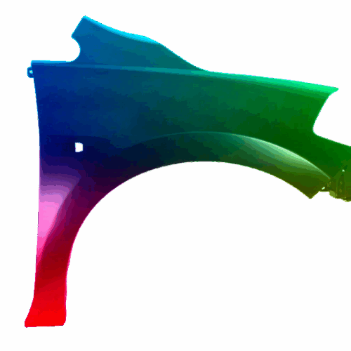 Kotflügel Rechts Nissan Tiida (C11X/SC11X) Ab 2007 Lackiert In Wunschfarbe