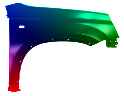 Kotflügel Rechts Nissan X-Trail (T31) 2007-2014 Lackiert In Wunschfarbe