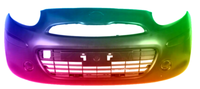 Für Nissan Micra (K13) 2010-2013 Stoßstange Vorne lackiert in Wunschfarbe