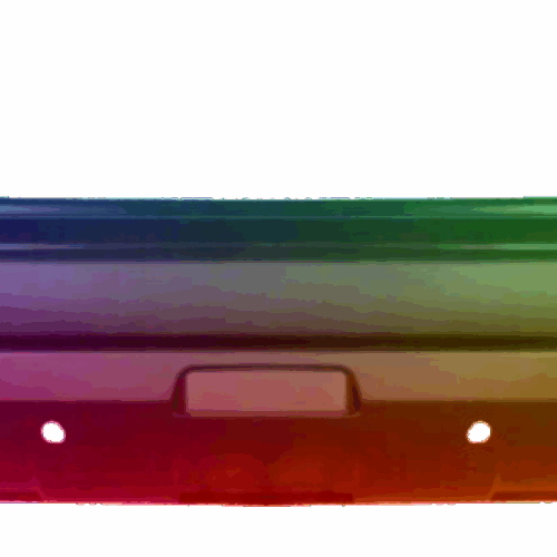 Für Nissan Qashqai (J10) 2007-2010 PDC Stoßstange Hinten Lackiert In Wunschfarbe