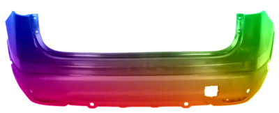 Für Nissan Qashqai (J11) 2014-2017 PDC Stoßstange Hinten Lackiert In Wunschfarbe