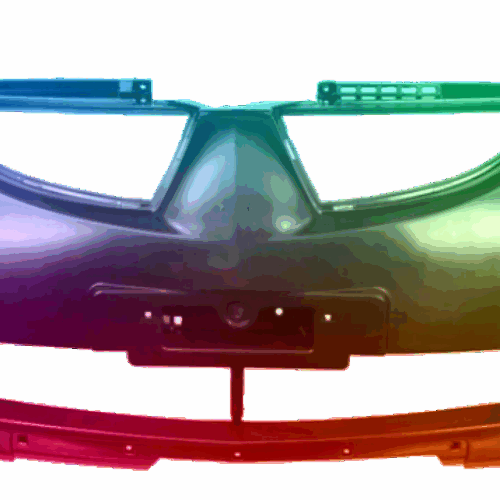 Für Mitsubishi Lancer (CS) 2003-2008 Stoßstange Vorne lackiert in Wunschfarbe