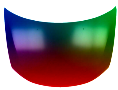 Motorhaube Mitsubishi Outlander (CW0) 2007-2009 Lackiert In Wunschfarbe