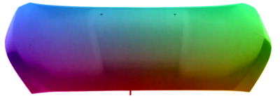 Motorhaube Mitsubishi Space Star 2013-2020 Lackiert In Wunschfarbe