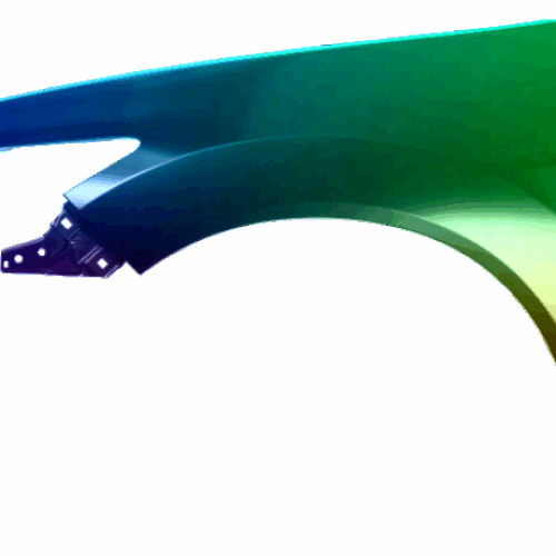Kotflügel Links Honda Accord (CU2) 2008-2011 Lackiert In Wunschfarbe