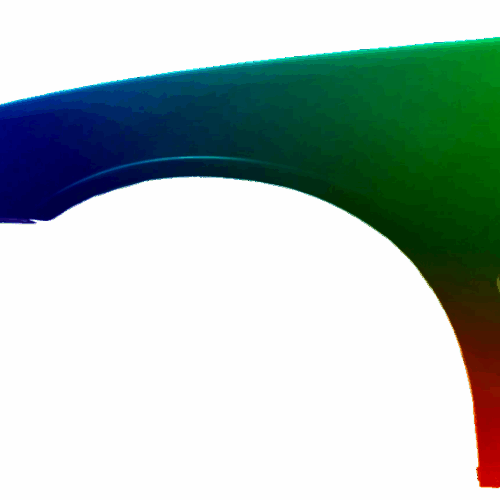 Kotflügel Links Honda Civic Sdn (EG/EH9) 1991-1995 Lackiert In Wunschfarbe
